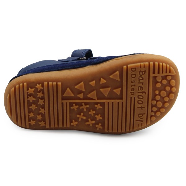 Wiosenne Buty Dla Chłopca Na Rzep Niebieskie Półbuty DD STEP S063-51483M