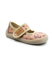 Kapcie Dla Dziewczynki w Jednorożce Barefoot Ameko Noel Unicorn