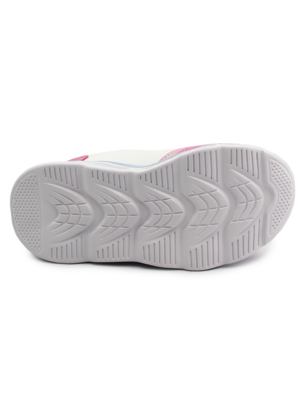 Różowe Buty Dla Dziewczynki na Wiosnę Świecąca Podeszwa LED Bluey Bartek 87042-15