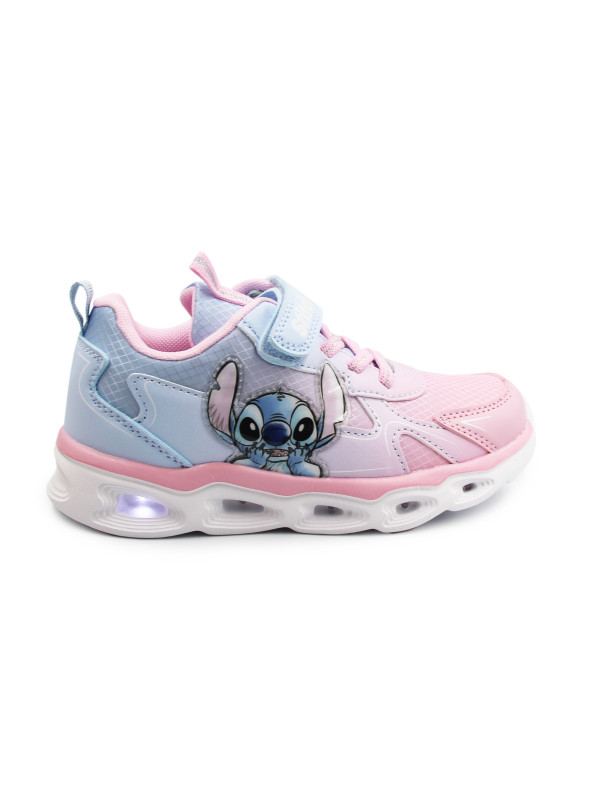 Buty Na Jesień Dla Dziewczynek Stitch Świecąca Podeszwa LED Bartek 87038-15