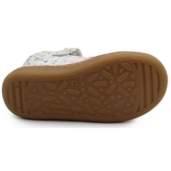 Buty Na Jesień Dla Dziewczynki Elastyczne w Kwiatuszki Primigi 7900077