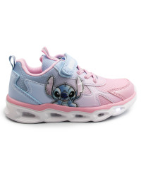 Buty Na Wiosnę Dla Dziewczynek Stitch Świecąca Podeszwa LED Bartek 87038-15