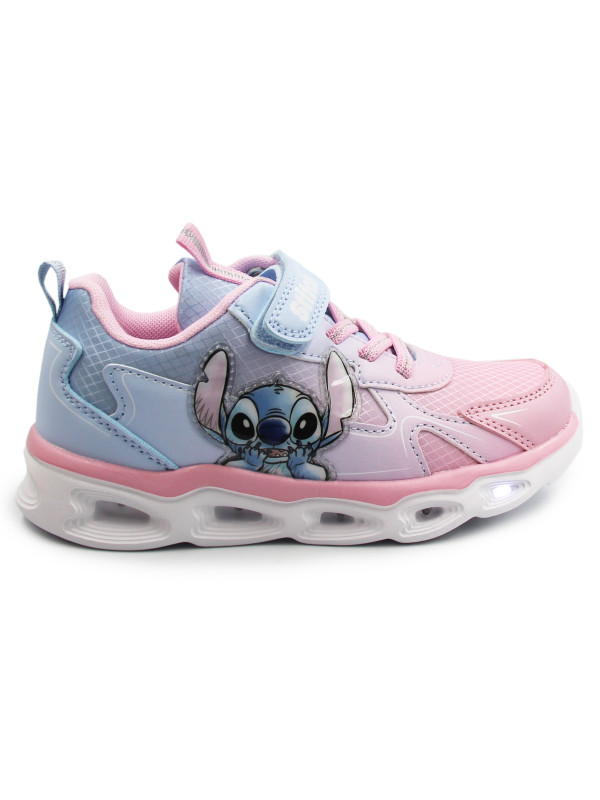 Buty Na Jesień Dla Dziewczynek Stitch Świecąca Podeszwa LED Bartek 87038-15