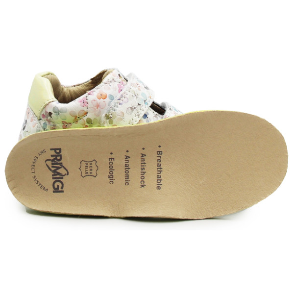 Buty Na Wiosnę Dla Dziewczynki Elastyczne w Kwiatuszki Primigi 7900077