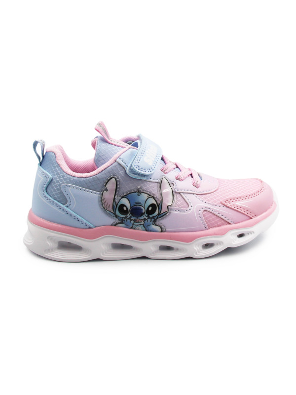 Buty Na Jesień Dla Dziewczynek Stitch Świecąca Podeszwa LED Bartek 87038-15