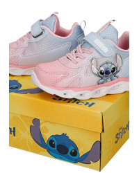 Buty Na Wiosnę Dla Dziewczynek Stitch Świecąca Podeszwa LED Bartek 87038-15