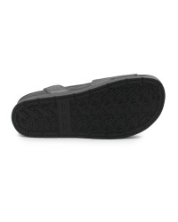 Damskie Sandały z Kokardą Czarne Zapinane na Nodze Batz Summer Geisha