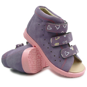 Sandały z wysokim...