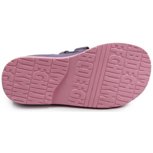 Sandały z wysokim zapiętkiem dla dziewczynek do szkoły Dawid 005