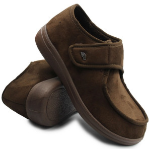 Półbuty męskie na szerokie stopy na jesień po domu Dr orto 076M004