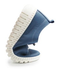 Półbuty dla kobiet na wiosnę z miękkiej skóry naturalnej T. Sokolski OG 4000 BLUE