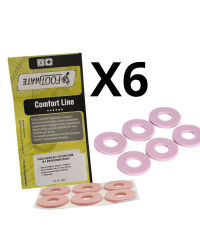 Ochronne Poduszeczki Plastry do Przyklejenia na Palce u Stóp Footmate K004