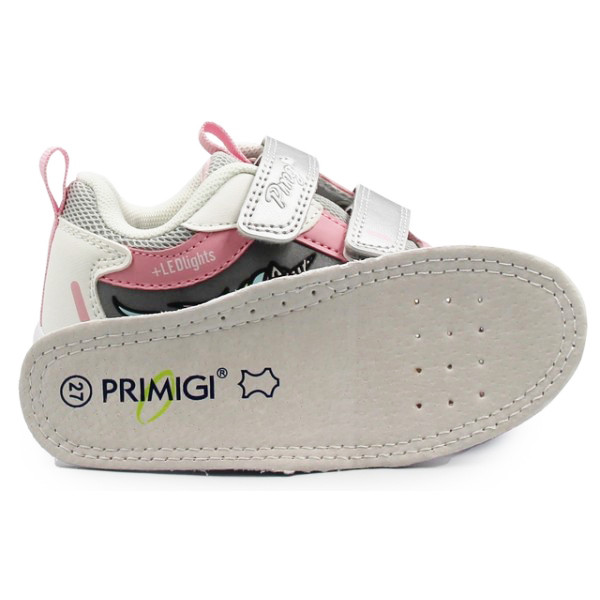 Sportowe Buty Dla Dziewczynki Na Wiosnę Na Rzep LED Primigi 7966500