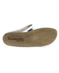 Białe Klapki Damskie Do Pracy Skórzane Berkemann Felia 01023-101