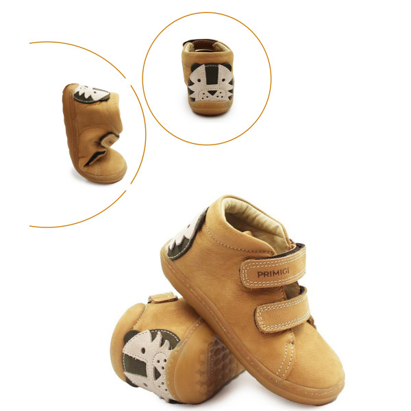 Buty Dla Chłopca Na Jesień ze Zwierzątkiem Barefoot Primigi 7907133