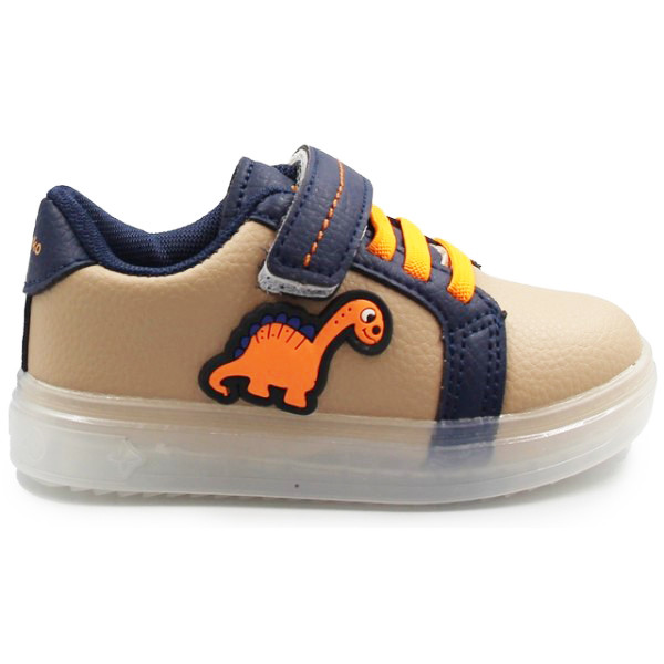 Chłopięce Buty Na Wiosnę Dinozaur Wojtyłko 1A25090 Beż