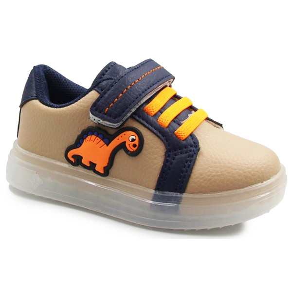 Chłopięce Buty Na Wiosnę Dinozaur Wojtyłko 1A25090 Beż