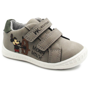 Buty Dla Chłopca Na Wiosnę Półbuty Mickey Mouse Wojtyłko 1A25382S Szary