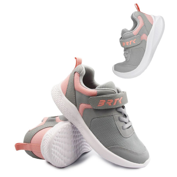 Sportowe Buty Dziewczęce Adidasy z Siatką Do Szkoły Bartek 83004-10