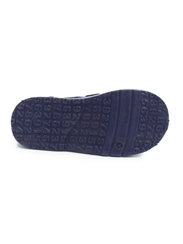 Kapcie profilaktyczne dla chłopca z wysokim zapiętkiem Danielki t105 granat czerwony