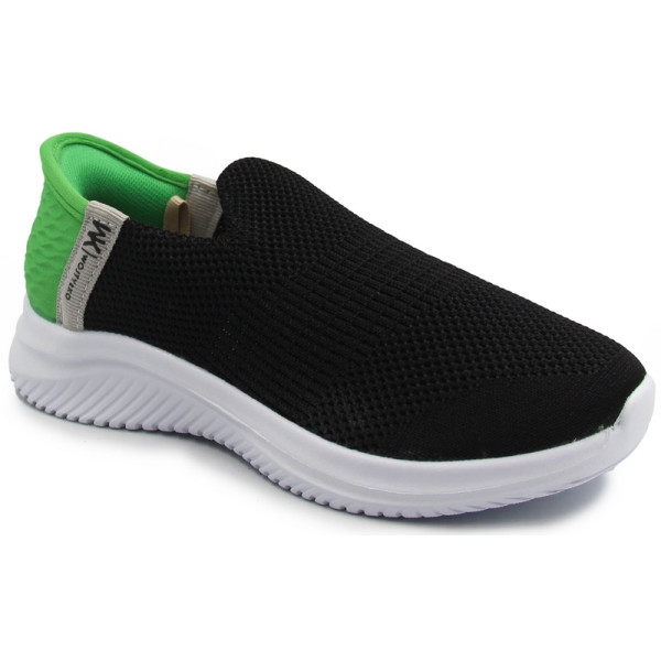 Buty  Młodzieżowe Skechers Do Szkoły Wojtyłko 5A25387C Czarny