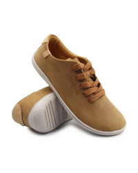 Półbuty barefoot męskie na wiosnę Stitch&Walk S088-61943B chocolate