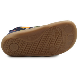 Kapcie Na Zmianę Dla Chłopca Barefoot Dinozaury Do Przedszkola i Szkoły Ameko Piko Dino