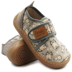 Dziecięce Kapcie Do Szkoły i Przedszkola Barefoot w Koty Ameko Piko Kiti
