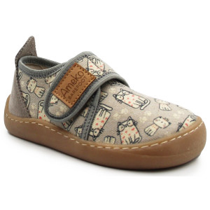 Dziecięce Kapcie Do Szkoły i Przedszkola Barefoot w Koty Ameko Piko Kiti