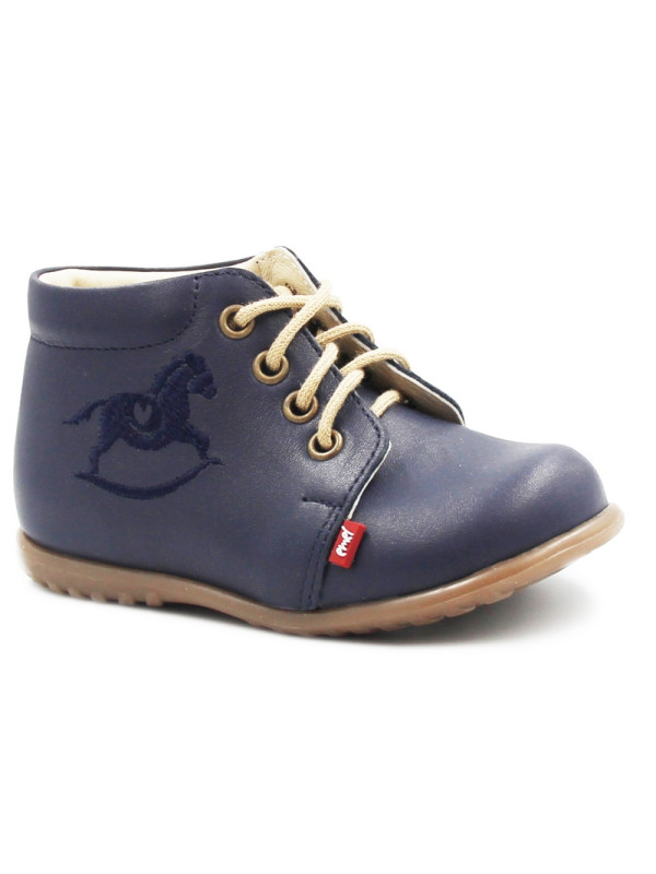 Trzewiki dla chłopca do nauki chodzenia na wiosnę Emel 1596-10