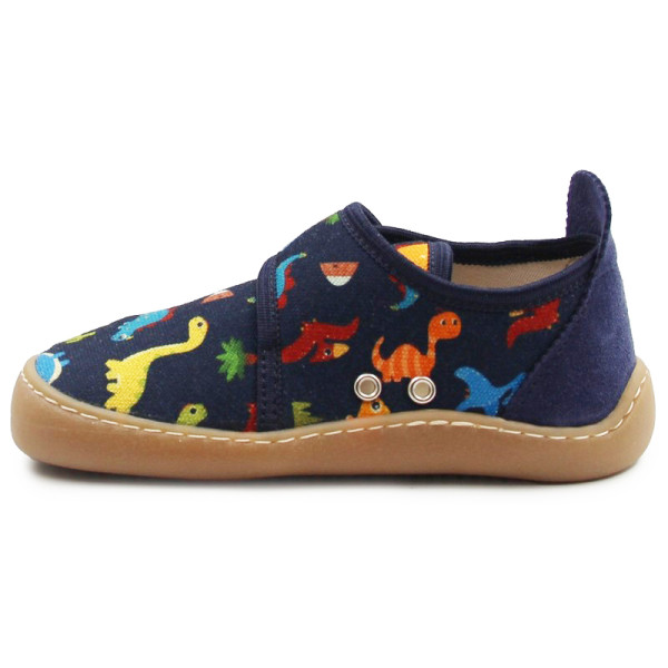 Kapcie Na Zmianę Dla Chłopca Barefoot Dinozaury Do Przedszkola i Szkoły Ameko Piko Dino