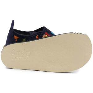 Kapcie Na Zmianę Dla Chłopca Barefoot Dinozaury Do Przedszkola i Szkoły Ameko Piko Dino