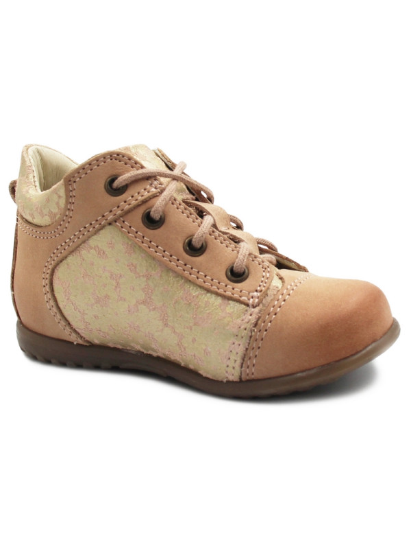 Eleganckie Buty Dla Dziewczynki Sznurowadła Emel E 2369c-3