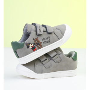 Buty Dla Chłopca Na Jesień Półbuty Mickey Mouse Wojtyłko 1A25382S Szary