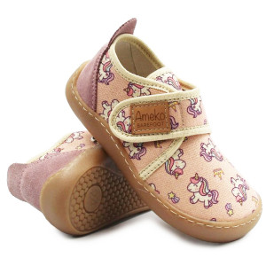 Kapcie Dla Dziewczynki Elastyczne w Jednorożce Ameko Do Przedszkola i Szkoły  Piko Unicorn