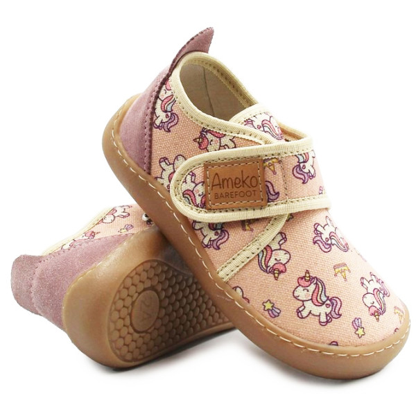 Kapcie Dla Dziewczynki Elastyczne w Jednorożce Ameko Do Przedszkola i Szkoły  Piko Unicorn