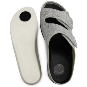 Klapki dla kobiet z miękkiej skóry naturalnej na lato Berkemann Daria 01002-431