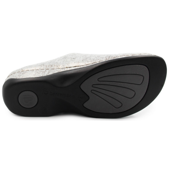 Klapki dla kobiet z miękkiej skóry naturalnej na lato Berkemann Daria 01002-431