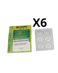 Żelowe Krążki Na Odciski 6 sztuk Footmate G019