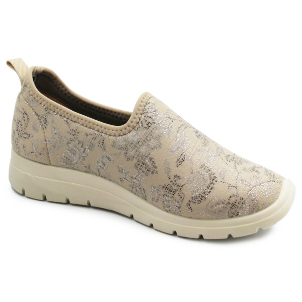 Półbuty Damskie Na Wiosnę Sanital Flex SC111.13 Beż