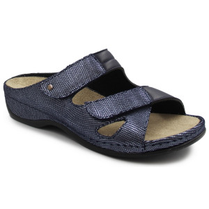 Klapki na szerokie stopy dla seniorek na lato Berkemann Janna 01027-029