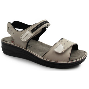 Sandały damskie buty z wygodnym zapięciem na rzepy Berkemann Leni 03102-980