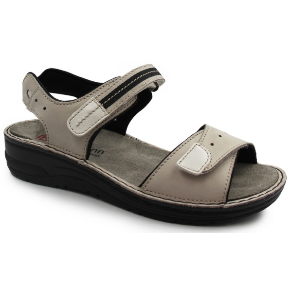 Sandały damskie buty z wygodnym zapięciem na rzepy Berkemann Leni 03102-980