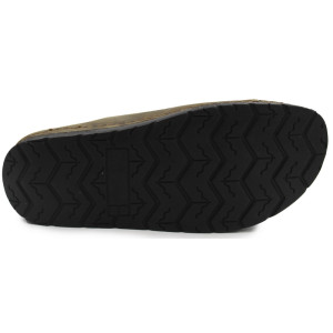 Klapki męskie na lato ze skóry naturalnej Berkemann Adam 01950-405