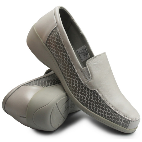 Eleganckie białe wygodne półbuty dla kobiet na jesień Comfortabel 942198-92