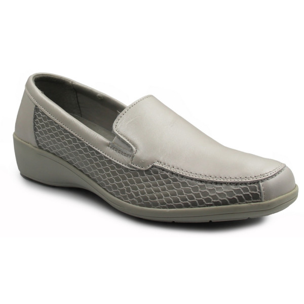 Eleganckie białe wygodne półbuty dla kobiet na jesień Comfortabel 942198-92