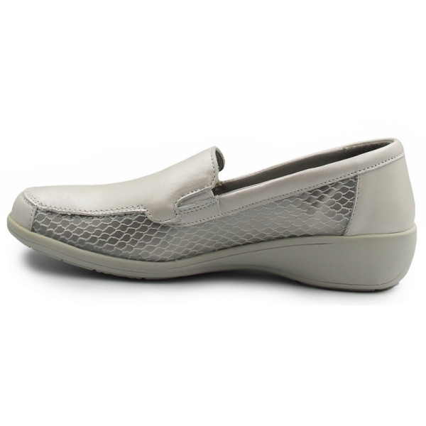 Eleganckie białe wygodne półbuty dla kobiet na jesień Comfortabel 942198-92