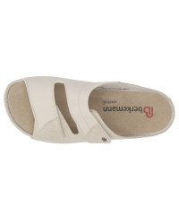 Laczki dla kobiet seniorek na szerokie stopy na wiosnę lato Berkemann Finja 01021-737