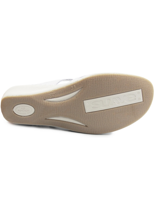 Sandały dla kobiet seniorek na lato skóra naturalna Suave 720044-91