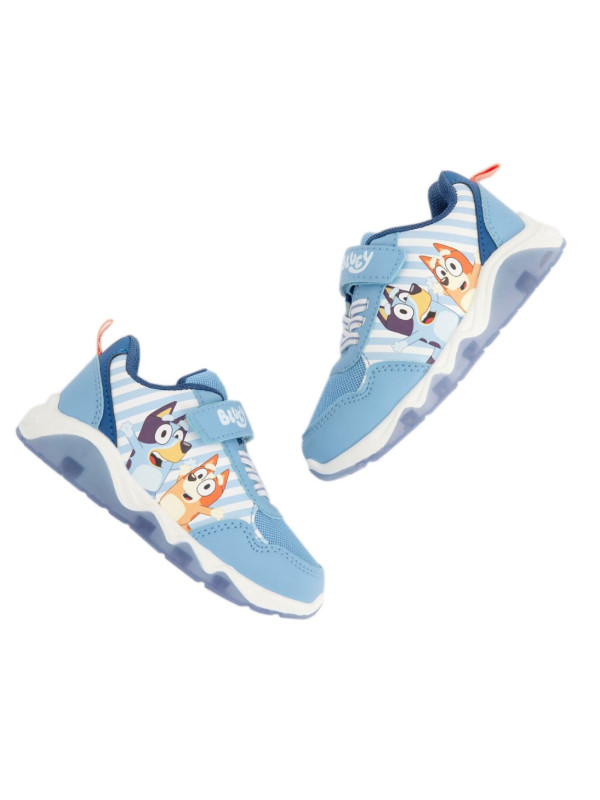 Buty Dziecięce na Wiosnę ze Świecącą Podeszwą Bluey Bartek 87037-16